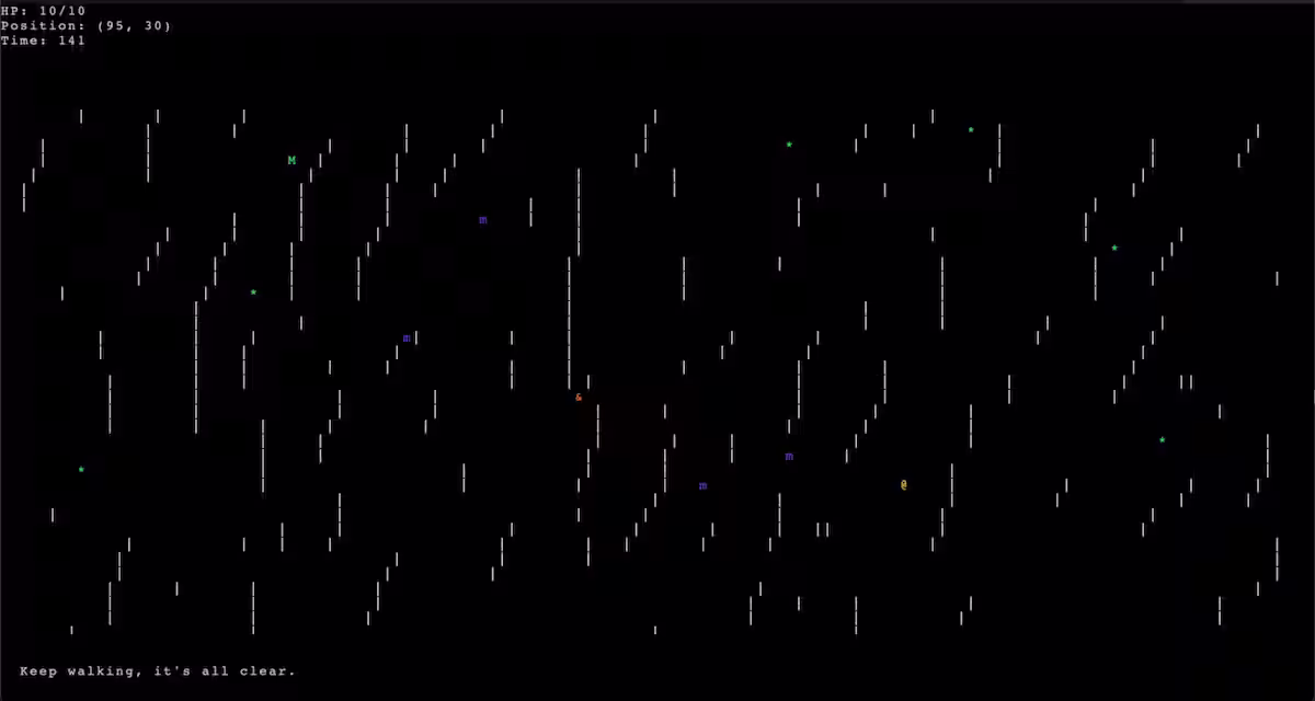 Roguelike Game by Daniel Astudillo - A roguelike game built with ROT.js and pure JavaScript, modernized with Vite.js, SOLID principles, up to date dependencies, and a more interactive game experience. Features a player character that can move around a dungeon and fight with monsters. Inspired by the game 'The Binding of Isaac'. Currently under development. - Built with ROT.js, Vite.js, CSS